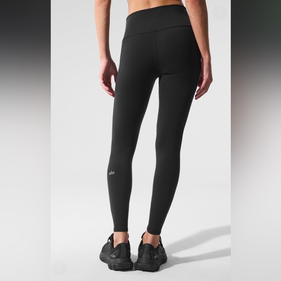 Alo High Waist Airbrush Leggings Black Size S - Picture 2 of 8